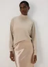 Mocha Soft Dolman Sleeve Ribbed Top - 8 Image 1
