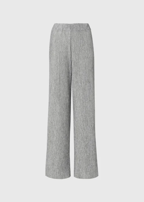 Grey Pleated Trousers - 8 Image 5