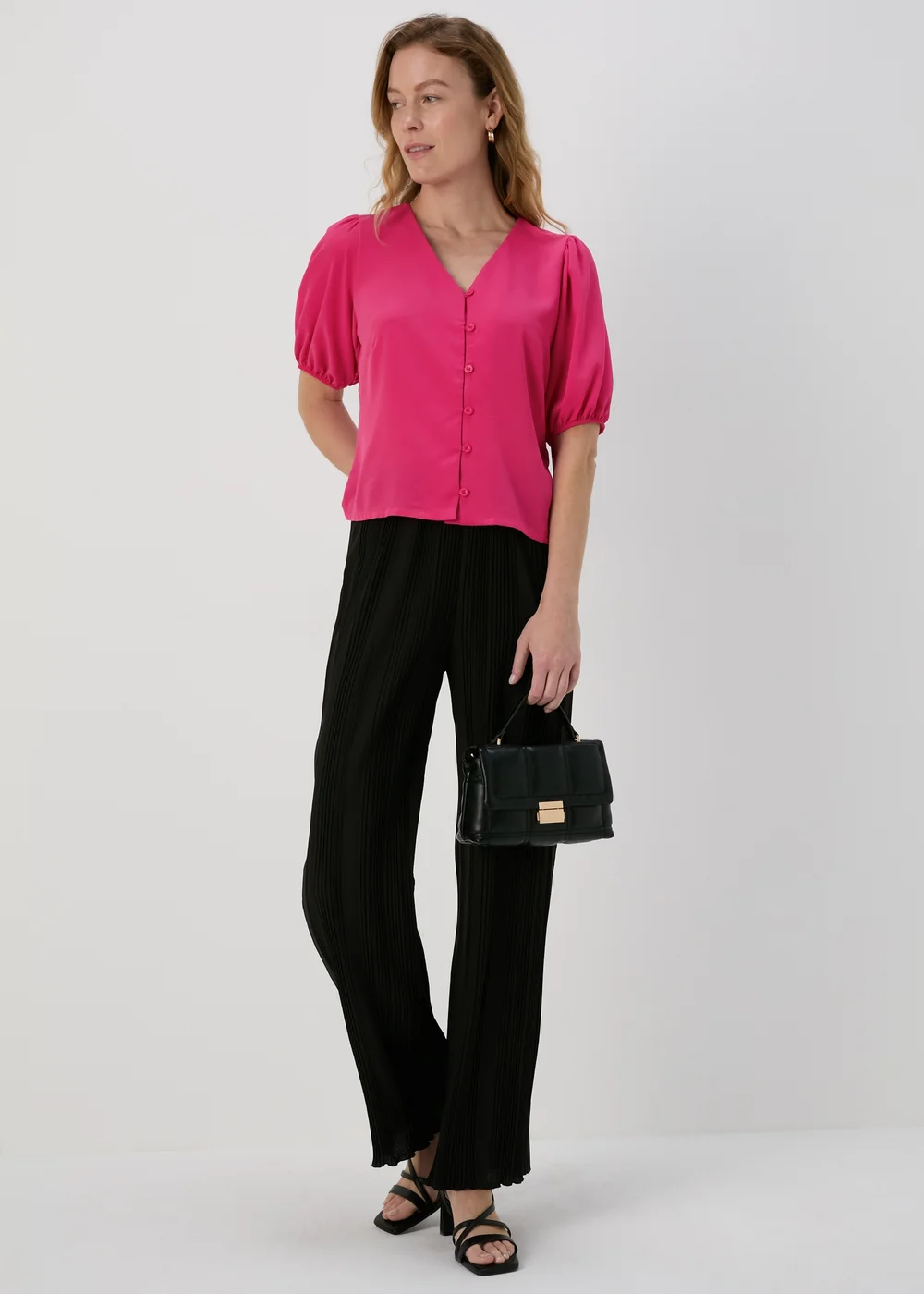 Pink Blouse Top - 8 Image 4
