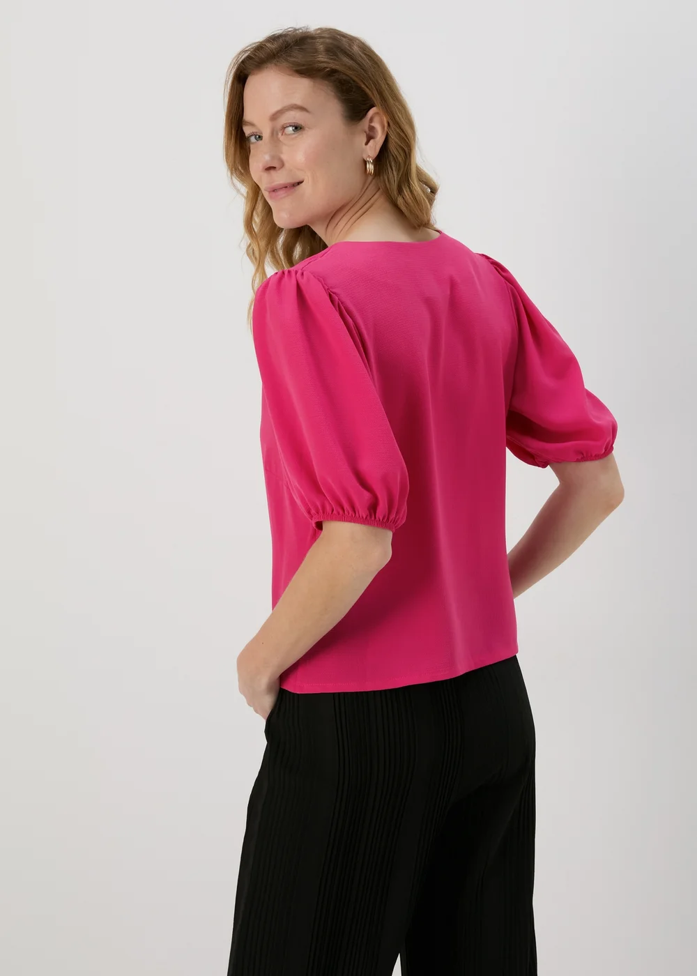 Pink Blouse Top - 8 Image 2