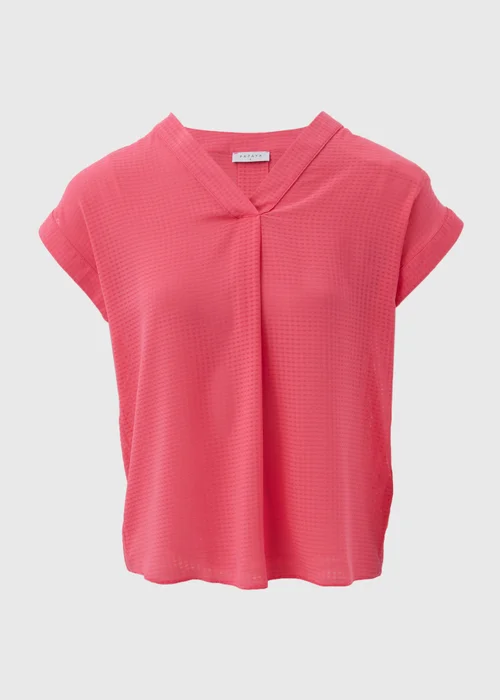 Pink Textured Pullover Top - Size 8 Image 5