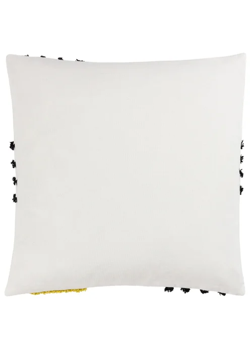 Heya Home Elmer Tufted Filled Cushion (45cm x 45cm x 8cm) - One Size Image 2