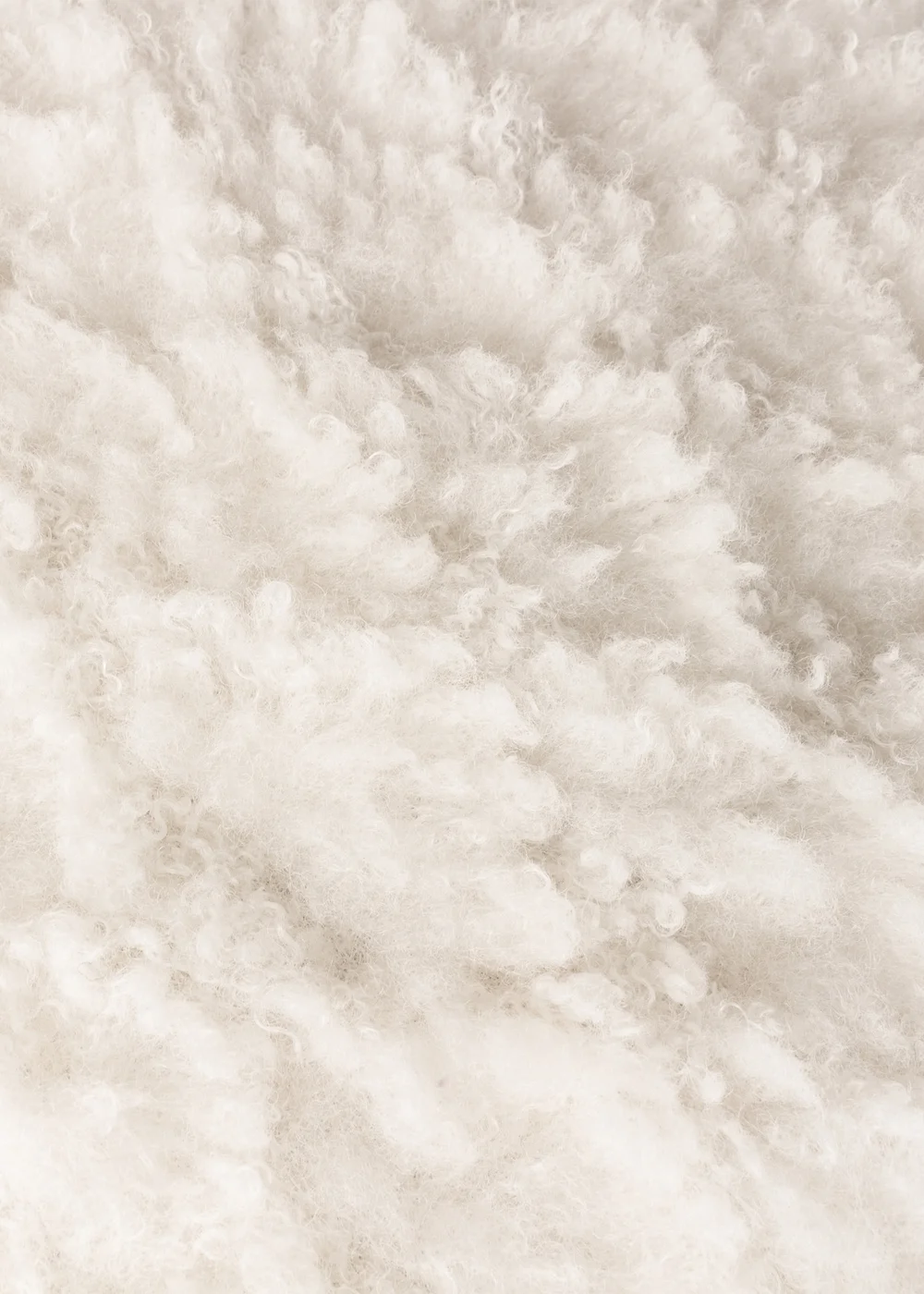 Heya Home Fluff Ball Faux Fur Filled Cushion (45cm x 45cm x 8cm) Dreamy Cream - One Size Image 5