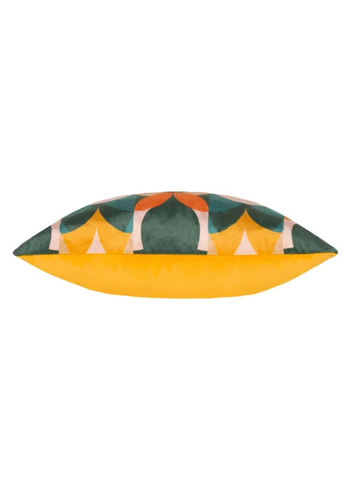 Heya Home Raeya Velvet Filled Cushion (45cm x 45cm x 8cm) - One Size Image 3