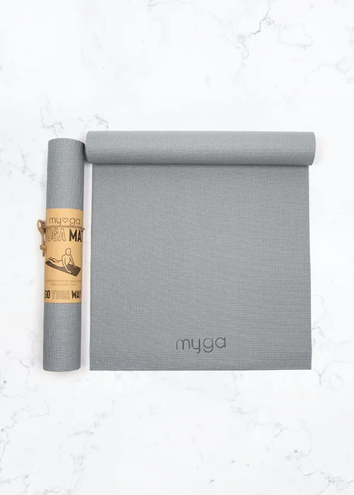 Myga Grey Yoga Mat - No Size Image 1