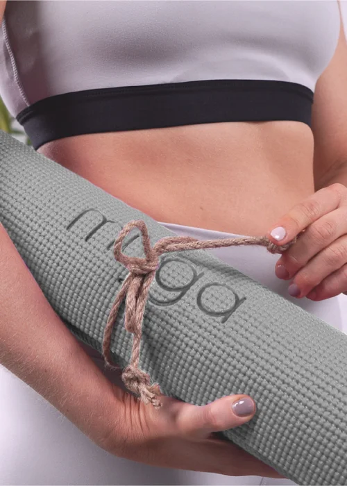 Myga Grey Yoga Mat - No Size Image 2