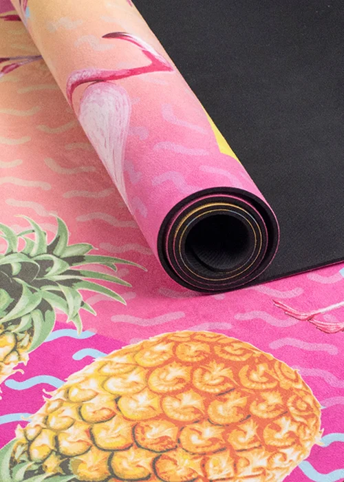 Myga Vegan Tropical Suede Yoga Mat - One Size Image 2