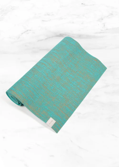 Myga Aqua Jute Yoga Mat - One Size Image 3
