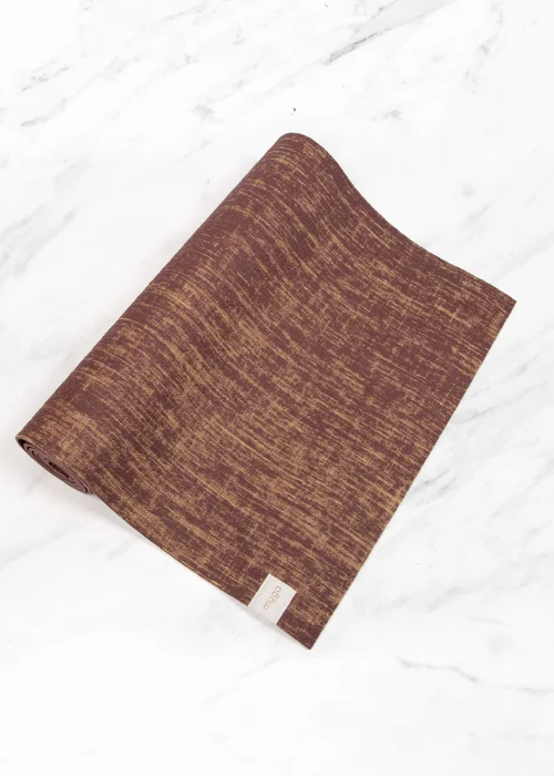 Myga Plum Jute Yoga Mat - One Size Image 3
