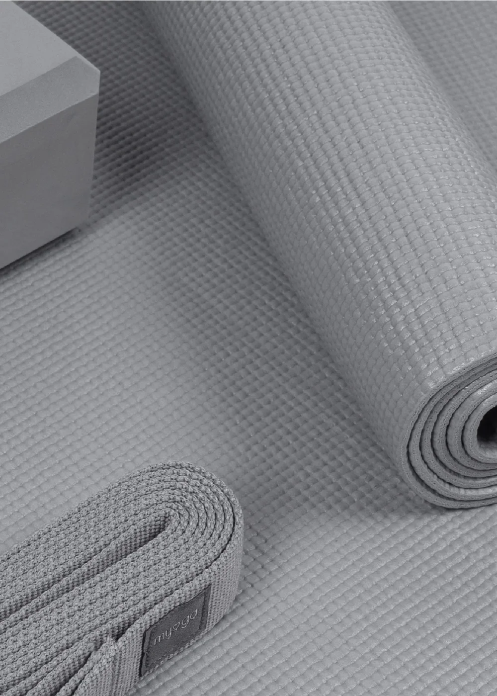 Myga Grey Yoga Starter Set - One Size Image 3