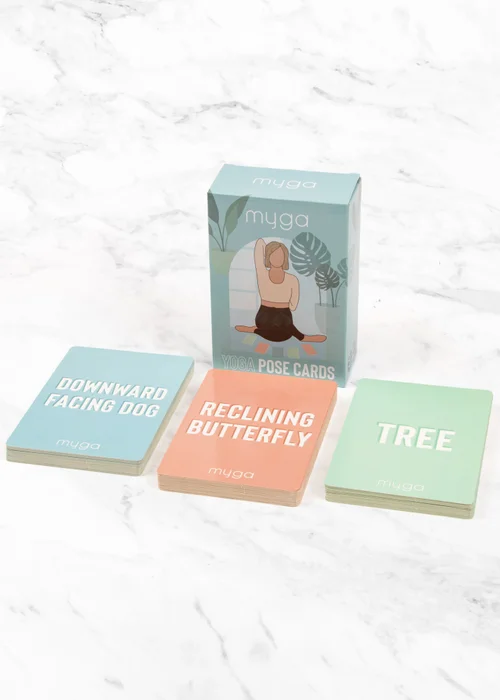 Myga Yoga Pose Cards - One Size Image 1