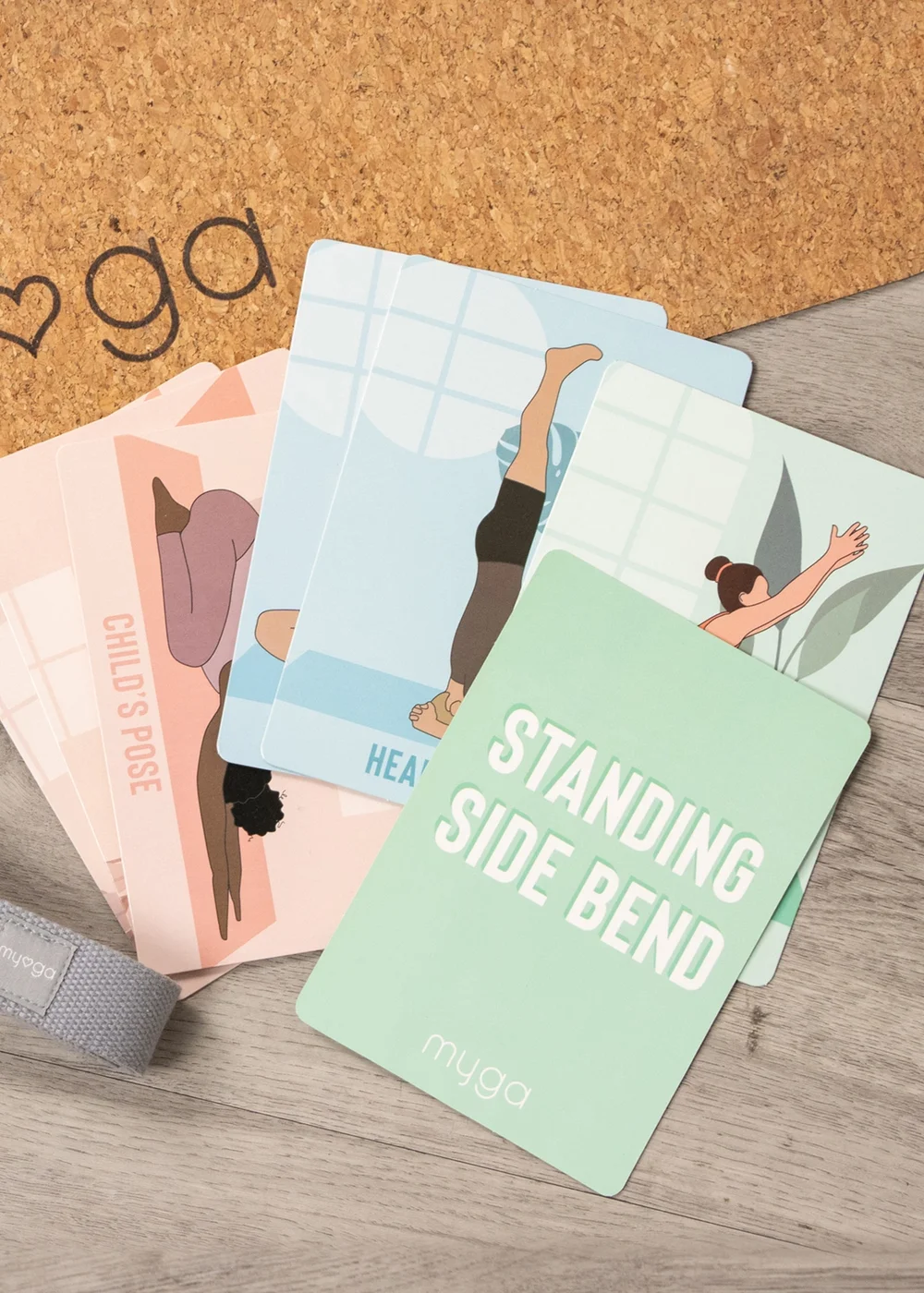 Myga Yoga Pose Cards - One Size Image 2