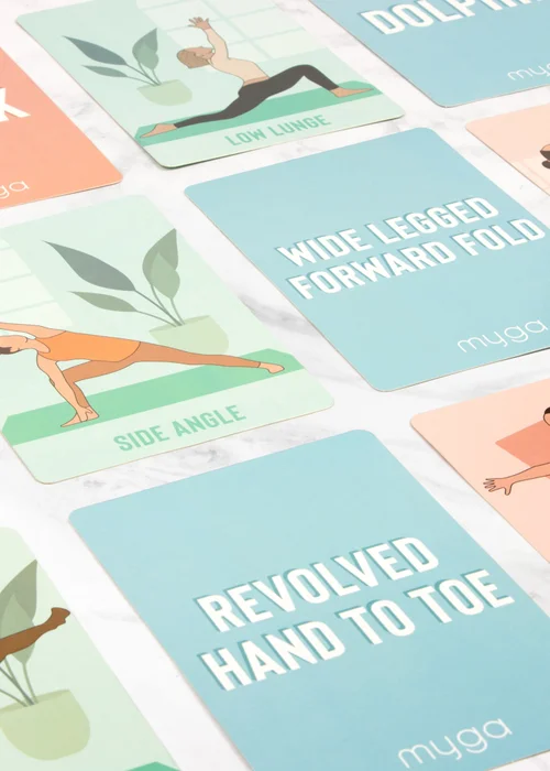 Myga Yoga Pose Cards - One Size Image 3