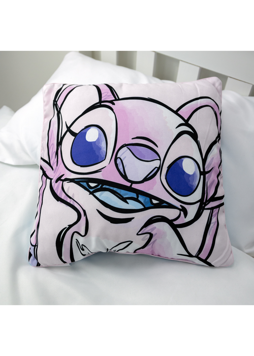 Disney Stitch Floral Garden Square Cushion (40cm x 40cm) - One Size Image 2