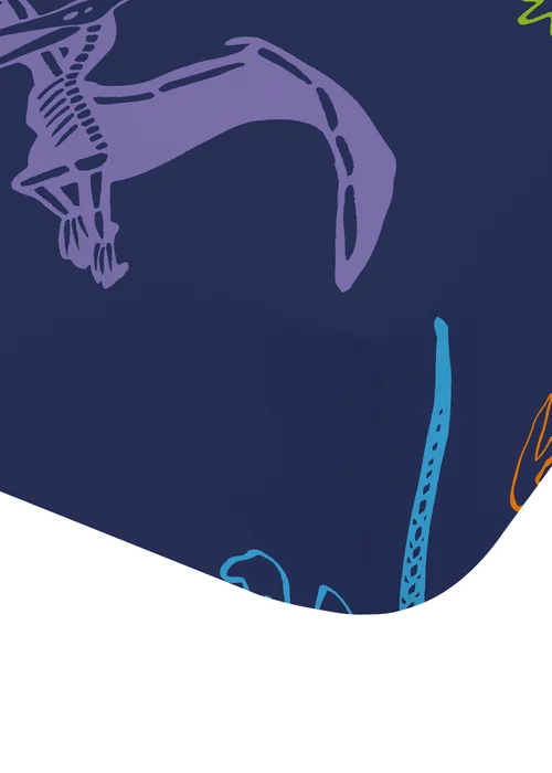 Catherine Lansfield Prehistoric Dinosaurs Fitted Sheet - Junior Image 2