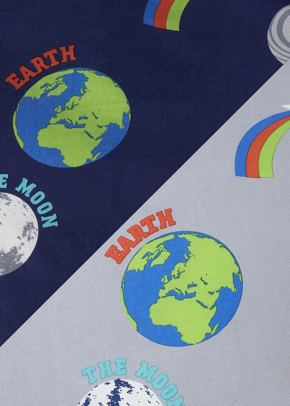 Catherine Lansfield Lost In Space Reversible Duvet Cover Set - Junior Image 4