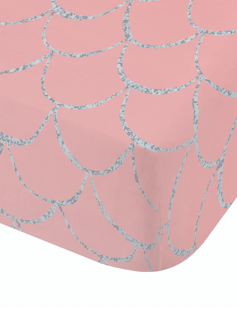 Catherine Lansfield Kids Mermaid Ombre Fitted Sheet - Single Image 2