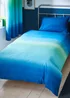 Catherine Lansfield Ombre Stripe Reversible Duvet Cover Set - Single Image 2