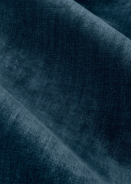 Yard Heavy Chenille Velvet Eyelet Curtains Navy - ZAC Image 5