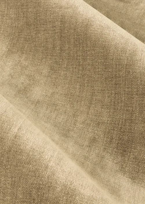 Yard Heavy Chenille Velvet Eyelet Curtains Natural - ZAC Image 5