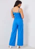 In The Style Blue Tailored Wide Leg Co Ord Trousers - 14 Image 4