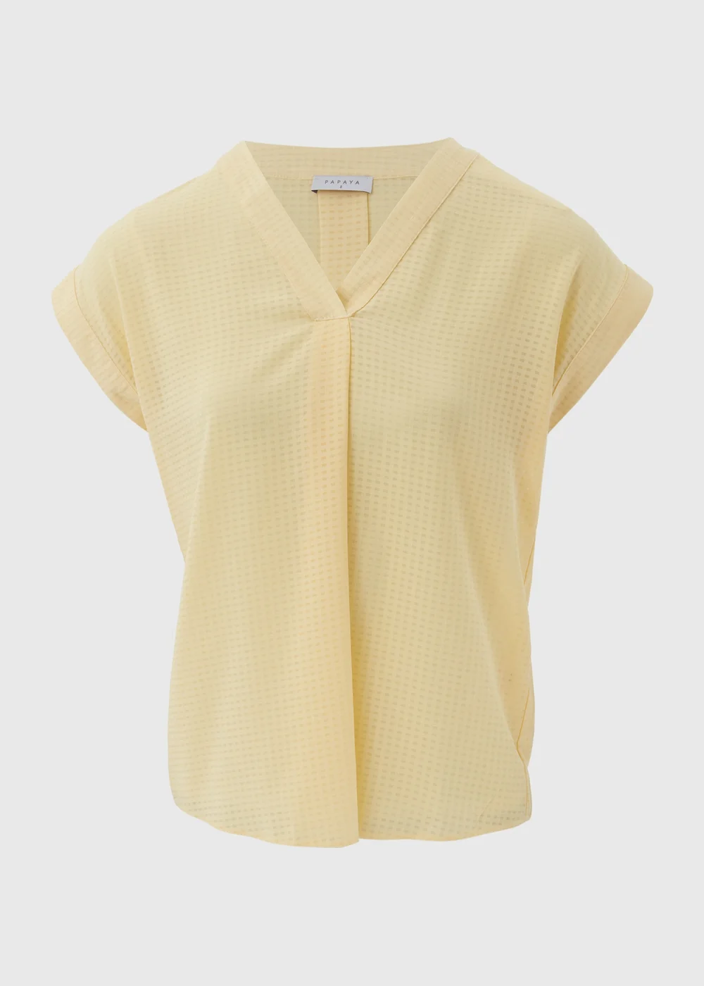 Lemon Textured Pullover Top - 8 Image 5