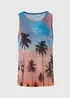 Orange Palm Sublimation Vest - Small Image 5