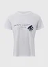 White Amalfi Graphic T-Shirt - Size 8 Image 5