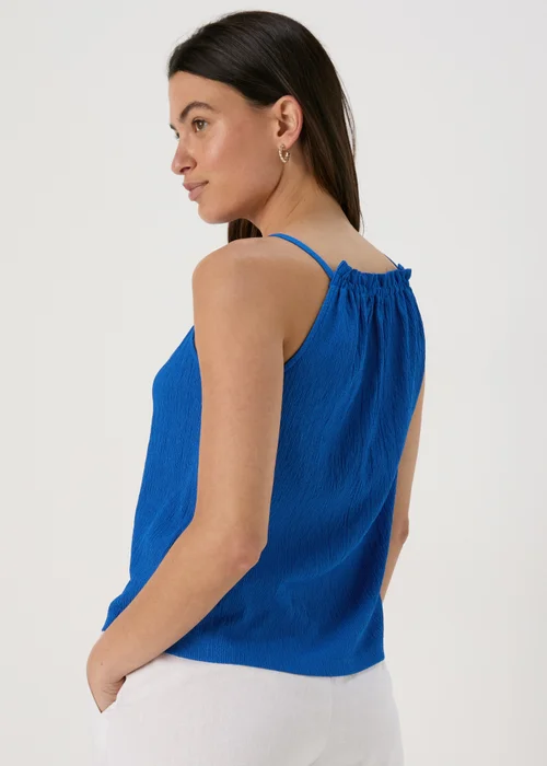 Blue Textured High Apex Vest - 8 Image 2