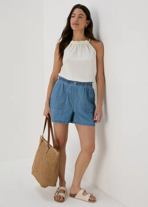 Ivory Textured High Apex Vest - 8 Image 4