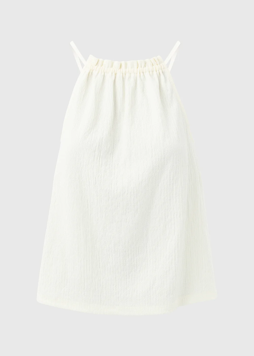 Ivory Textured High Apex Vest - 8 Image 5