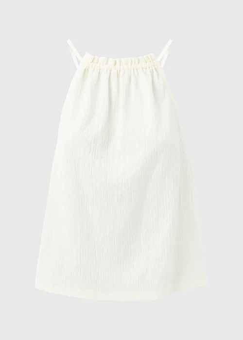 Ivory Textured High Apex Vest - 8 Image 5