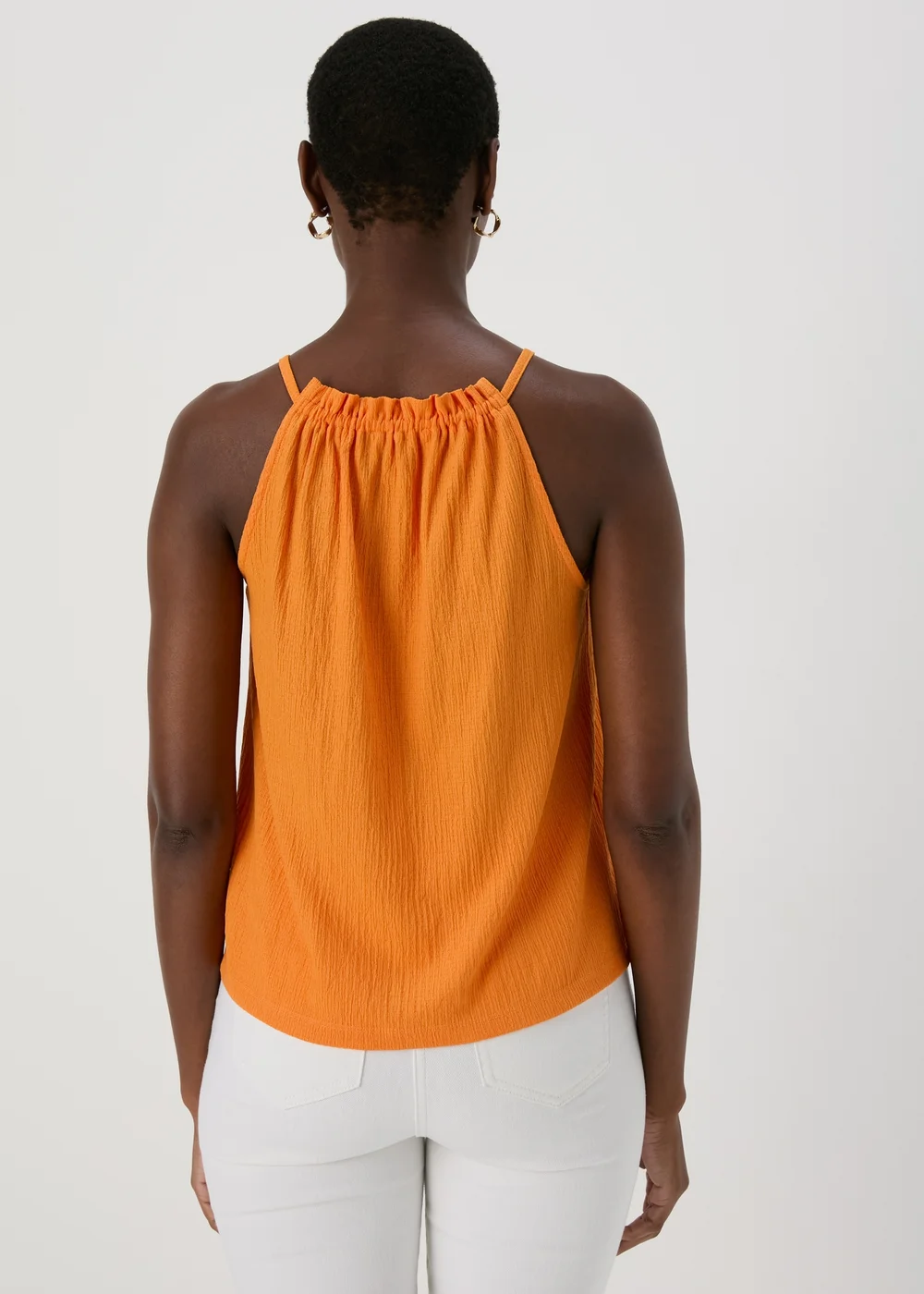 Orange Textured High Apex Vest - 8 Image 2
