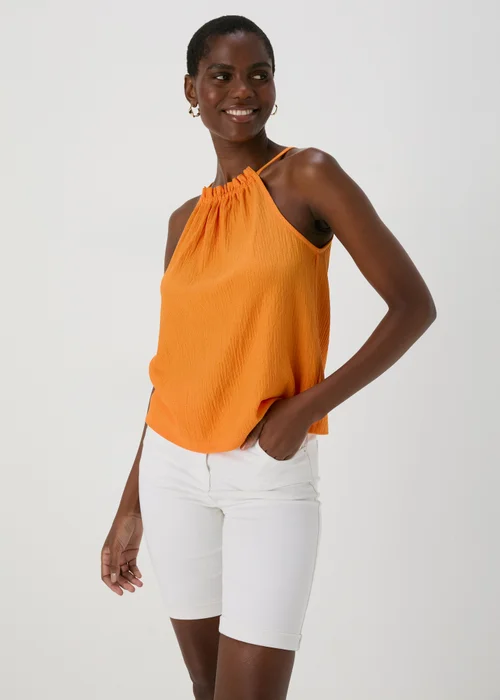 Orange Textured High Apex Vest - 8 Image 3