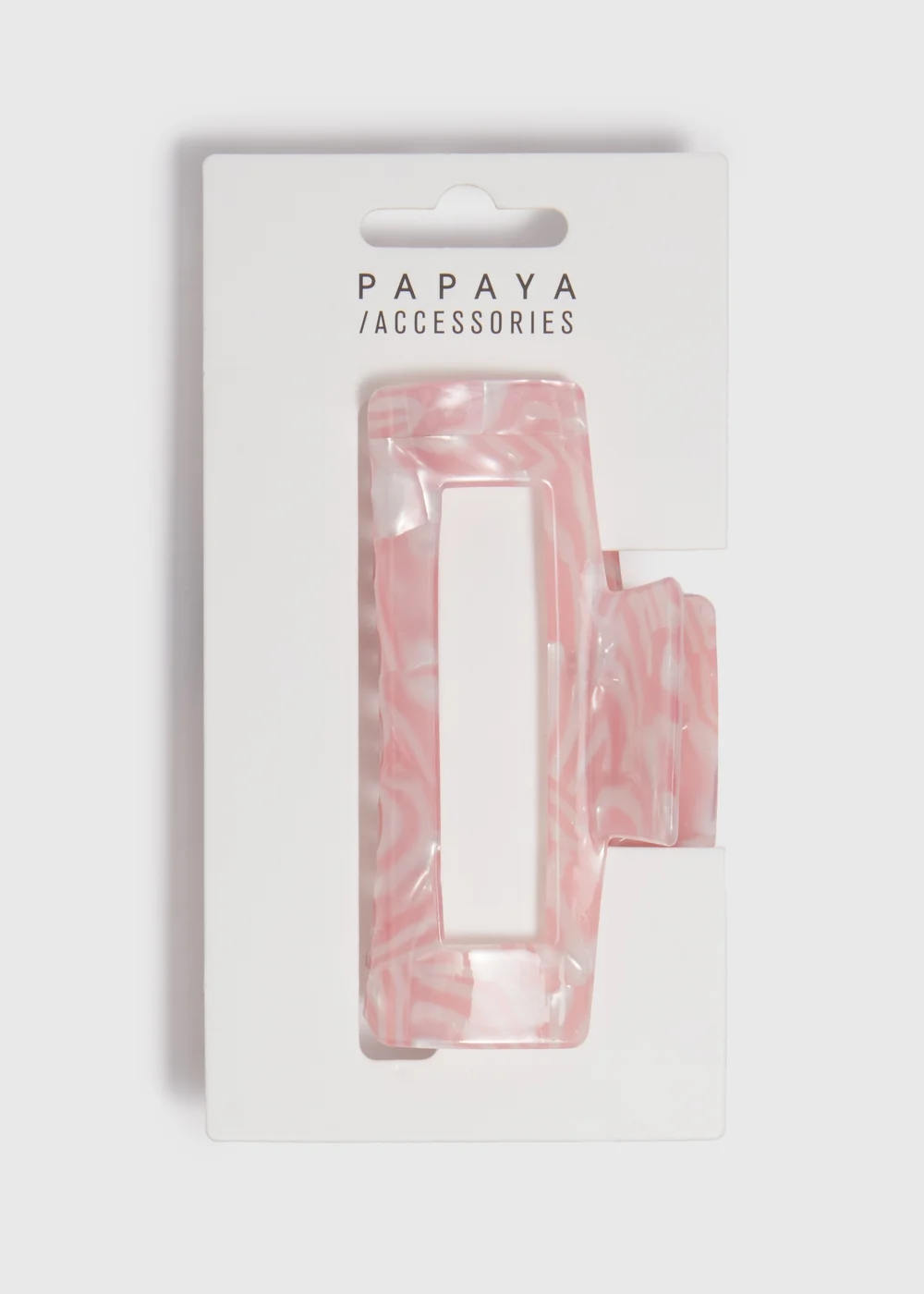 Pink Hair Clamp - One Size Image 1