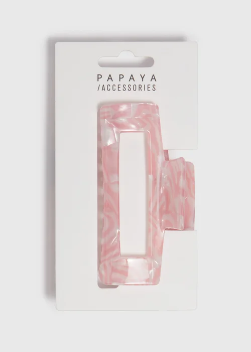 Pink Hair Clamp - One Size Image 1