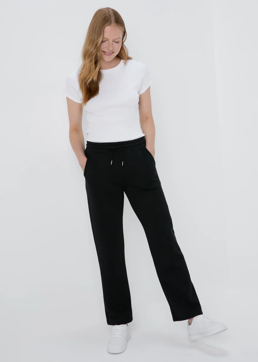 Black Essential Jogging Bottoms - S Image 1