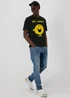 Black Mr Happy T-Shirt - S Image 1