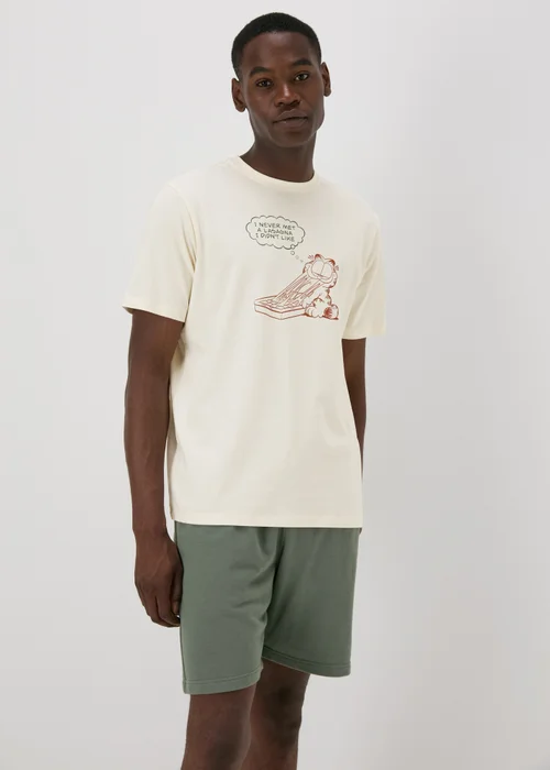 Garfield Ecru T-Shirt - S Image 1