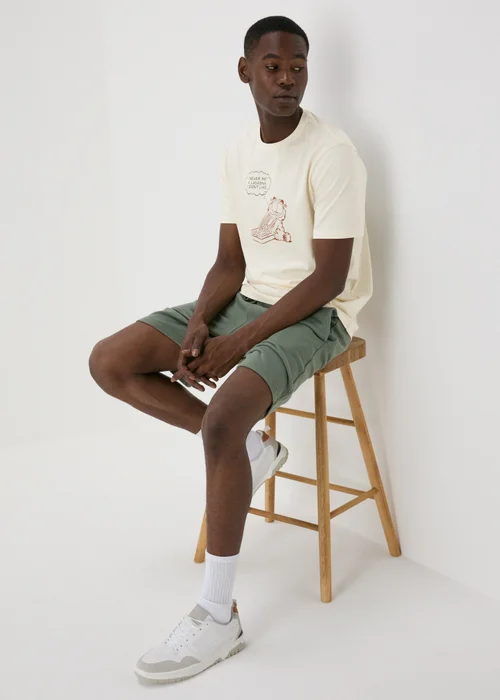 Garfield Ecru T-Shirt - S Image 4