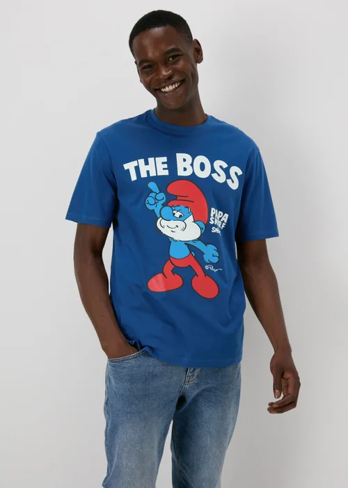 Smurfs Papa Blue T-Shirt - S Image 1