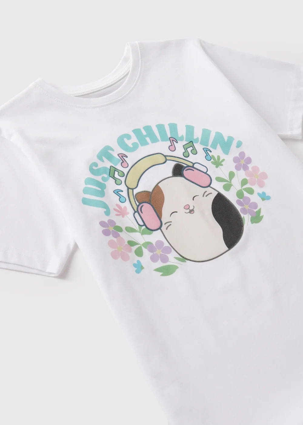 Squishmallow Kids White T-Shirt (5-12yrs) - 5-6 Yrs Image 2