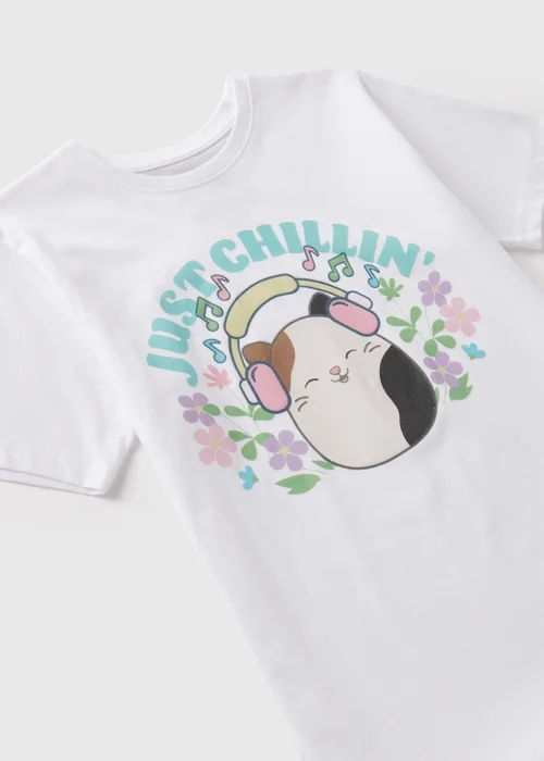 Squishmallow Kids White T-Shirt (5-12yrs) - 5-6 Yrs Image 2