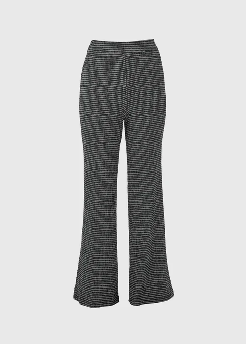 Black Mono Crinkle Co Ord Trousers - 8 Image 5