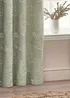 Wylder Nature Sophia Floral Eyelet Curtains - 46W X 54D (117x137cm) Image 4