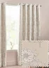 Wylder Nature Sophia Floral Eyelet Curtains - 46W X 54D (117x137cm) Image 2