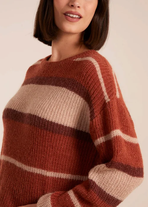 Blue Vanilla Striped Print Jumper - S/M Image 2