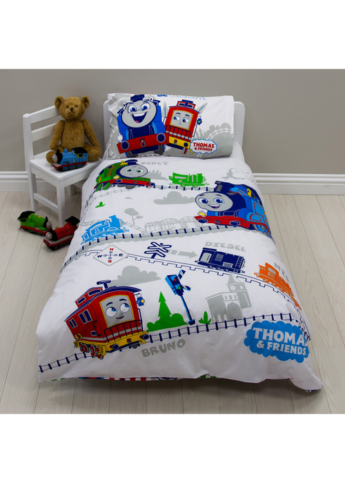 Thomas All Aboard Junior Panel Duvet - Junior Image 1