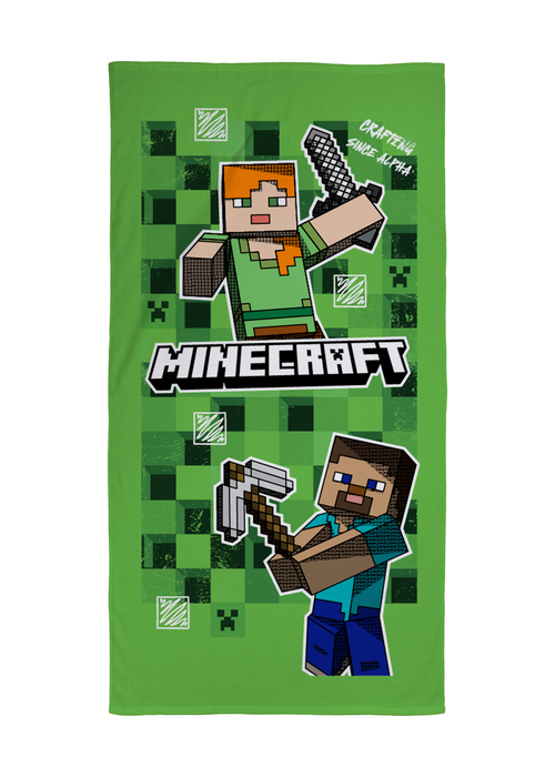 Minecraft Alpha Fun Towel - No Size Image 1