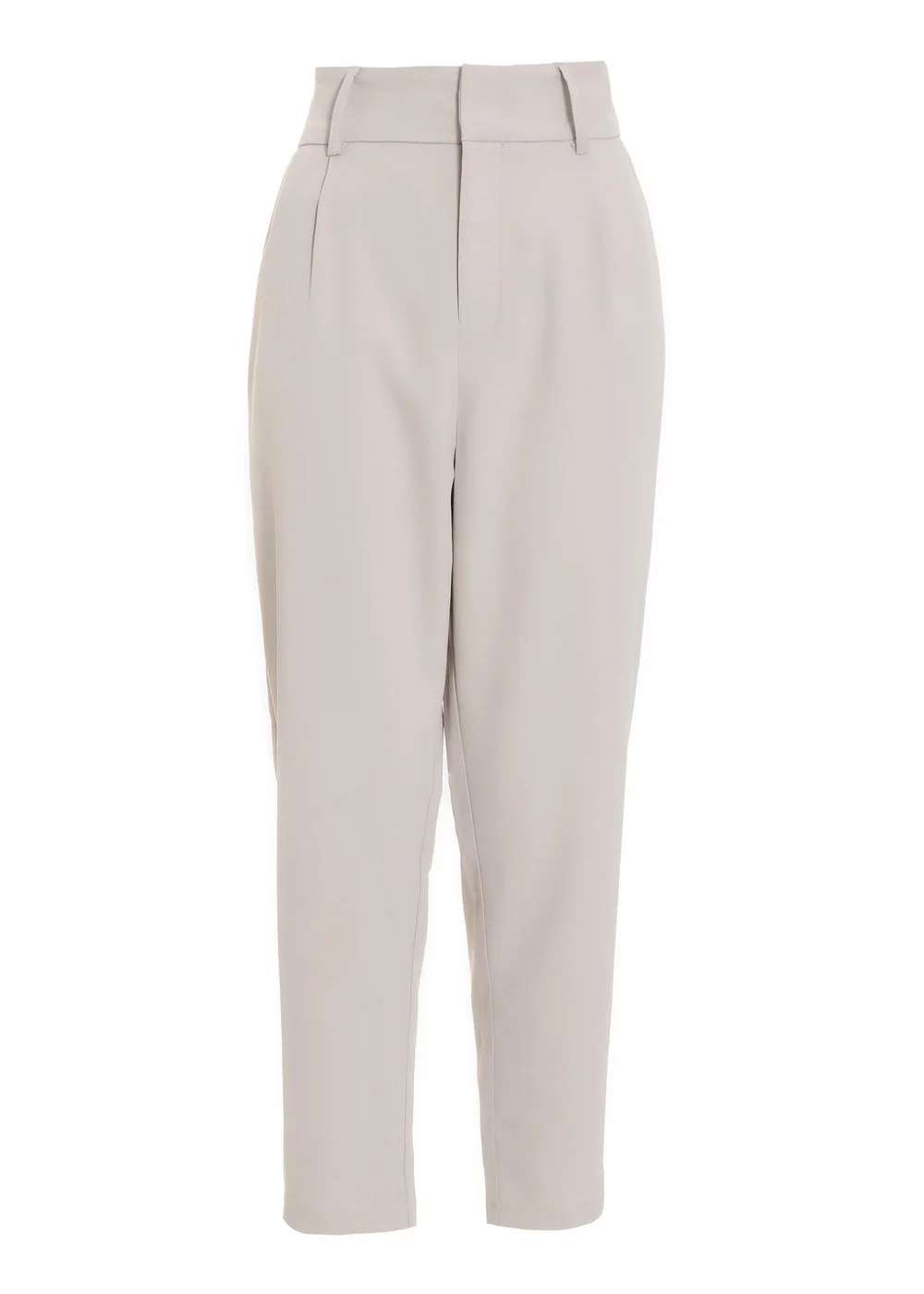 Quiz Stone High Waisted Tapered Trousers - 6 Image 4